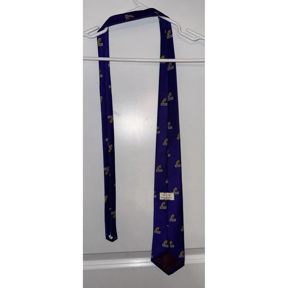 Vintage College Ties By Bobby Edwards Men's‎ LSU Tigers 4